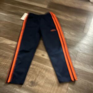 $12 Boys Adidas sweatpants 5 blue with orange k3